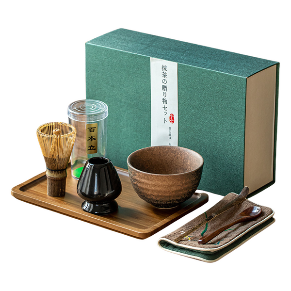 The Beauty of Earthenware Matcha Tools Set (7pcs)