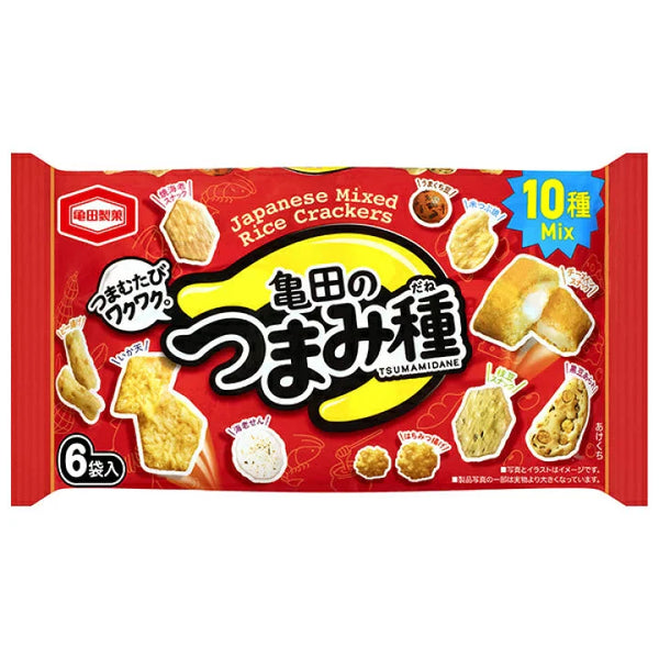 Kameda Tsumami Dane Rice Cracker Assortment (2 Packs)